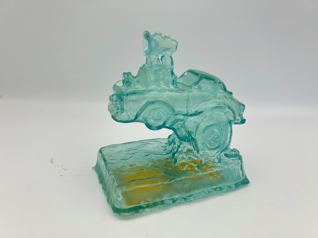 Muscle Car figurine #1 handpainted, color options, signed by artist