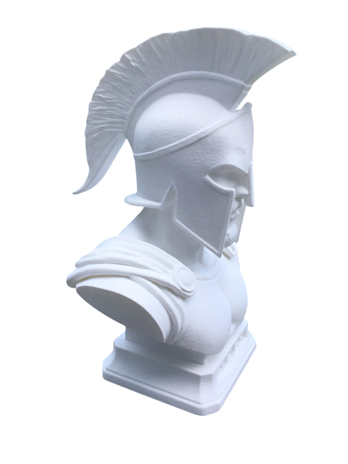 Custom 13&Prime; Ares God of War Bust Spartan Helmet Sculpture Greek Mythology Art