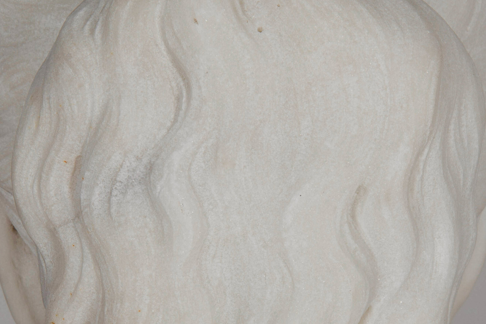 Rare American Marble Bust of Classical Woman by Thomas Ridgeway Gould