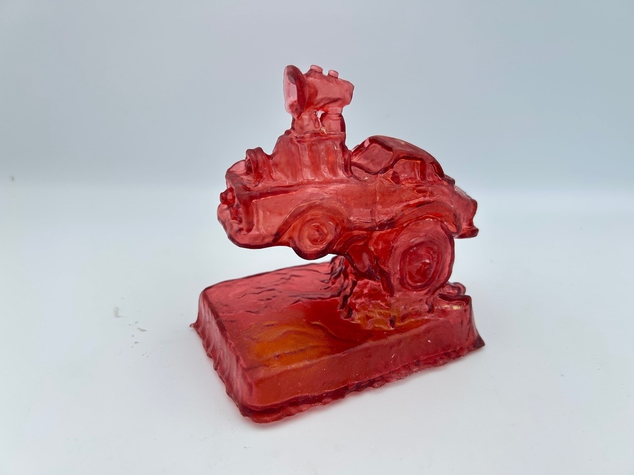 Muscle Car figurine #1 handpainted, color options, signed by artist