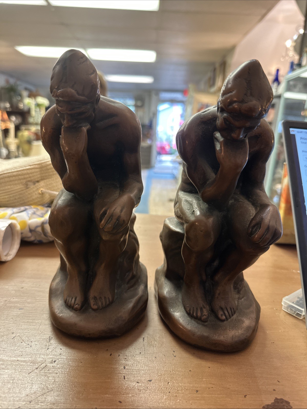 Armor Bronze « The Thinker » produced 1910-1930