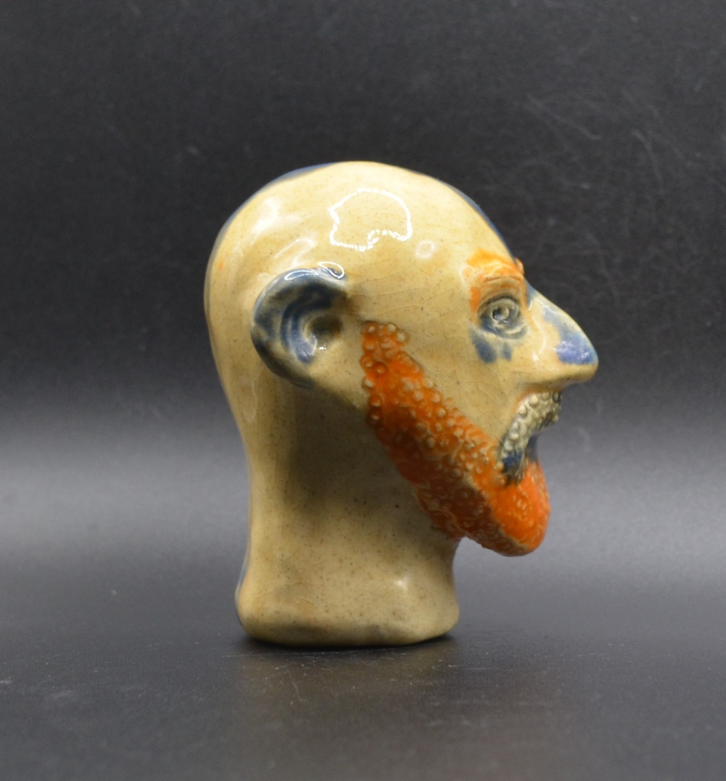 « Forgotten Priest. Before The Flood. » – Strange Original Clay Sculpture. Unique.