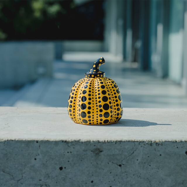 Yayoi Kusama Pumpkin Object YELLOW PUMPKIN Limited Edition for Naoshima