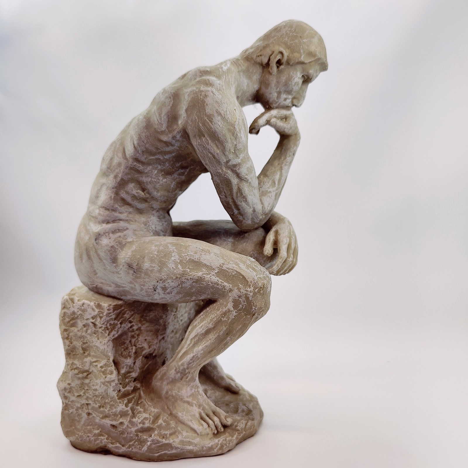 The Thinker Statue Sculpture 11.5&Prime; Tall, Auguste Rodin