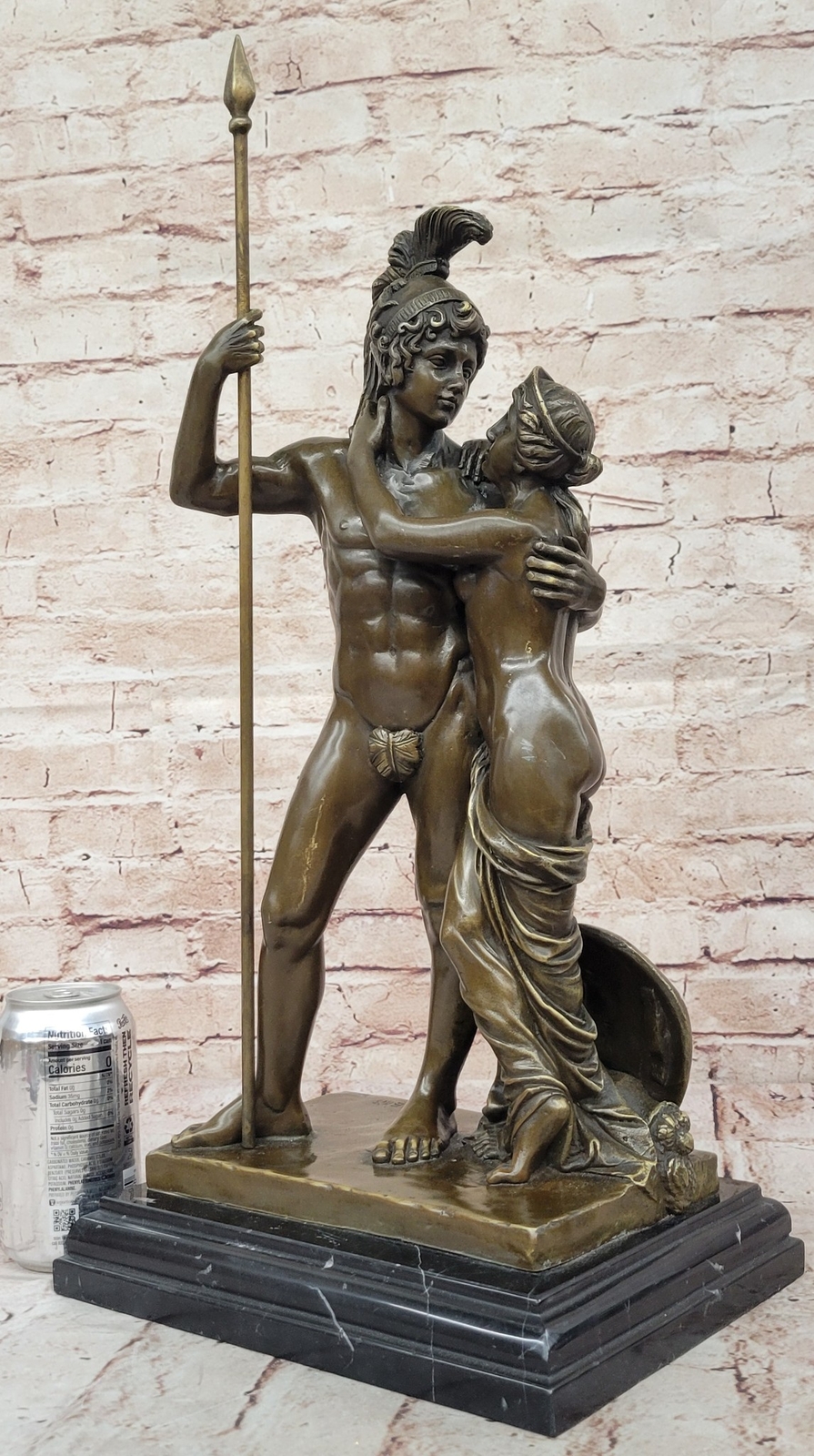 Bronze Large Venus and Mars Statue Greek Mythology God Sculpture Art Home Gift