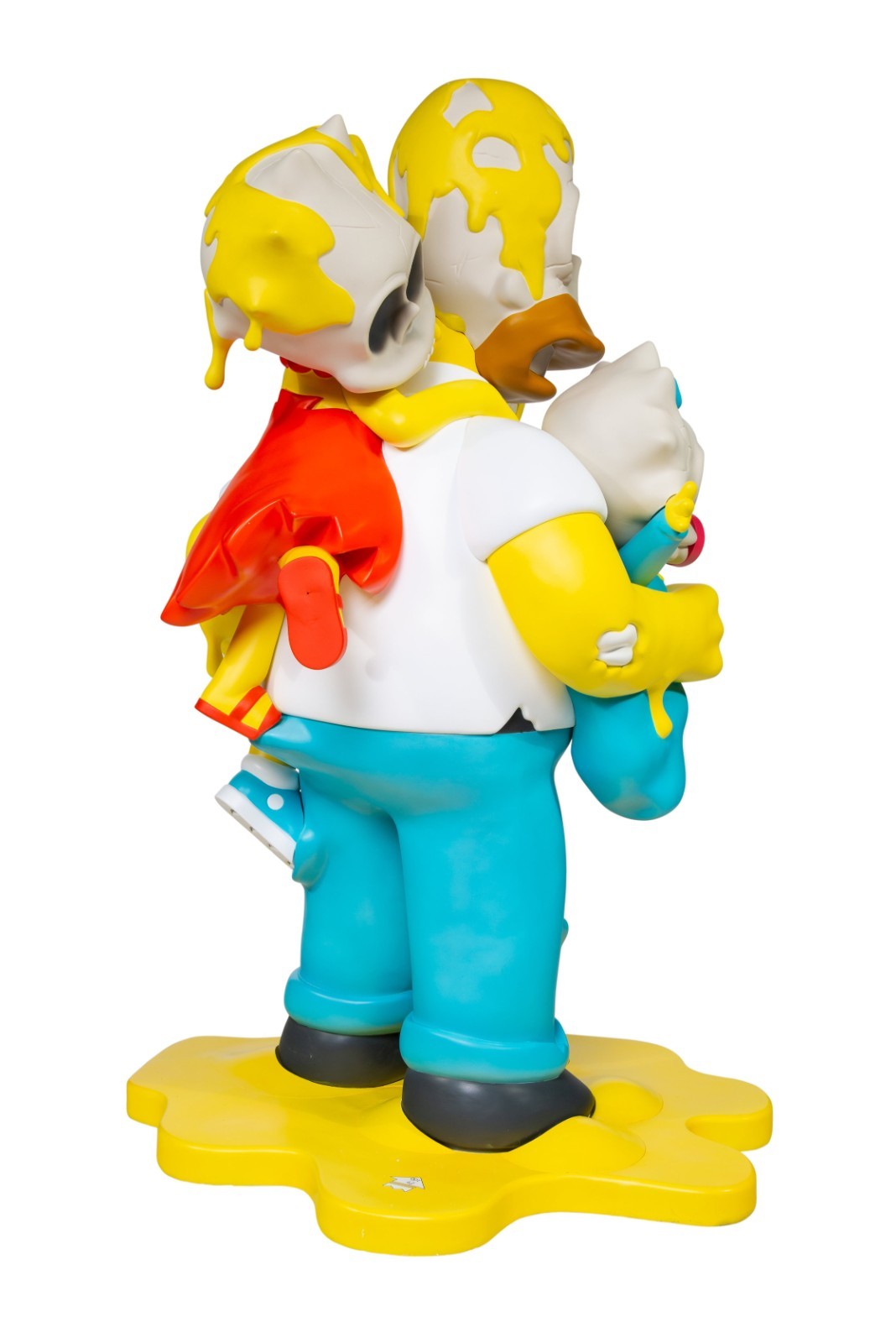 Matt Gondek « Simpsons Nuclear Family » 2018 | Painted Vinyl Cast Resin 4ft Statue