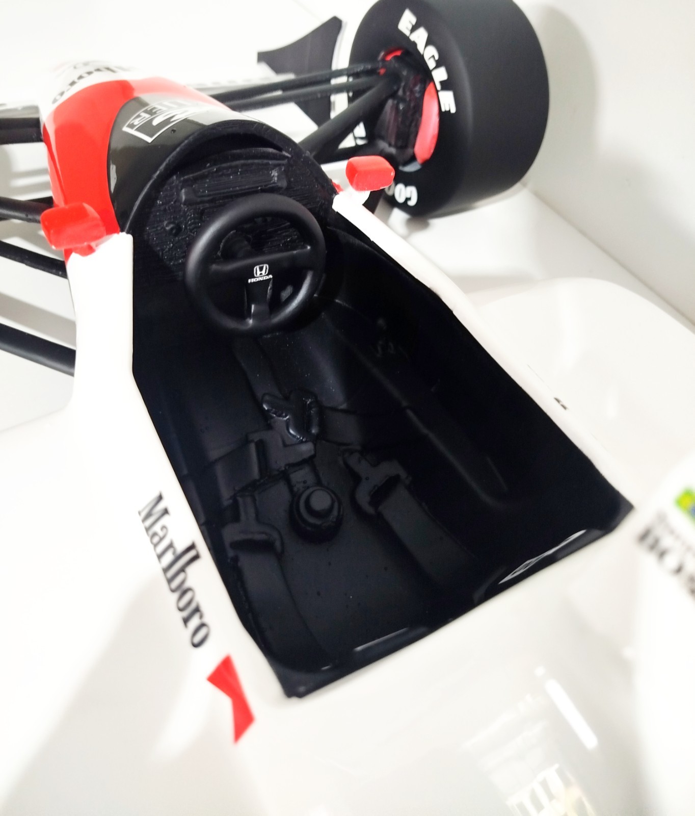 Car Lotus McLaren Mp4/4 Senna Decorative Escala 1:4 – 100cm