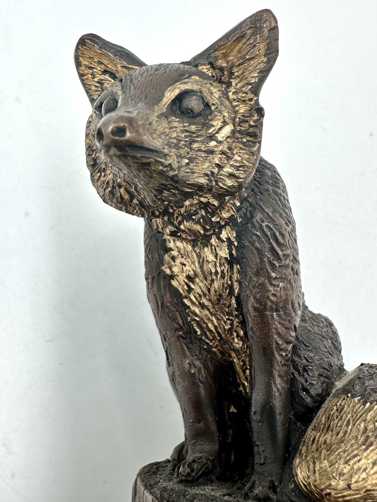 WAIDE DONET Bronze « RED FOX » 1999 Sculpture 100/200 Limited Edition
