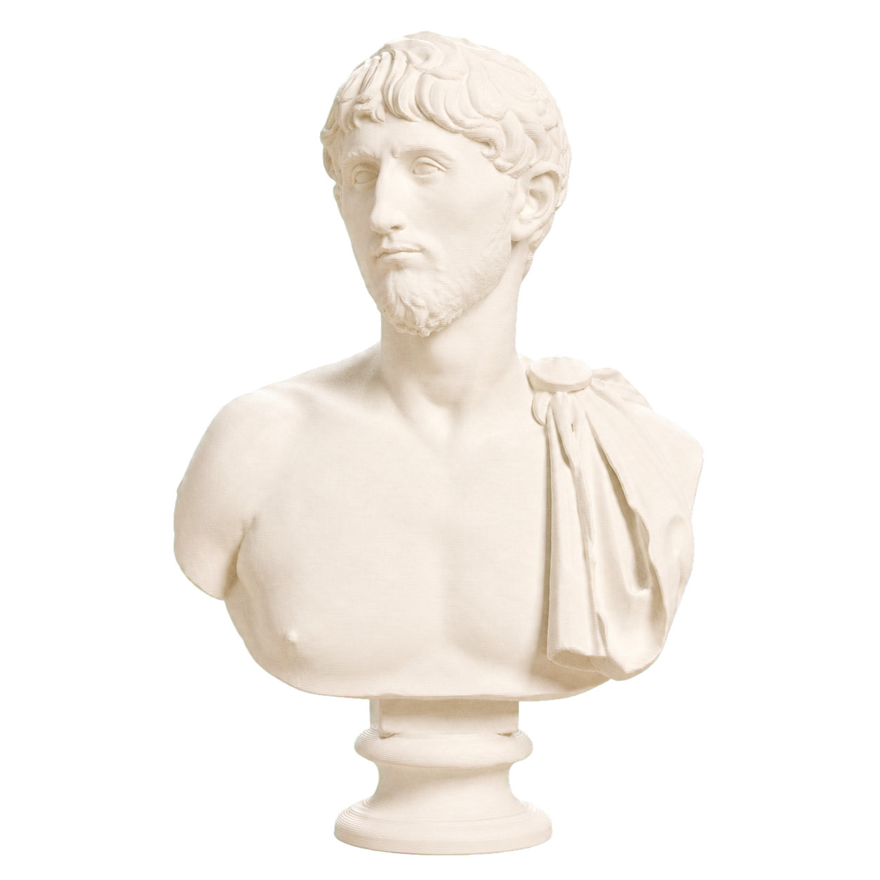 Portrait of a man with an army cape Collectible Bust Statue – 5, 9, 12 Inch