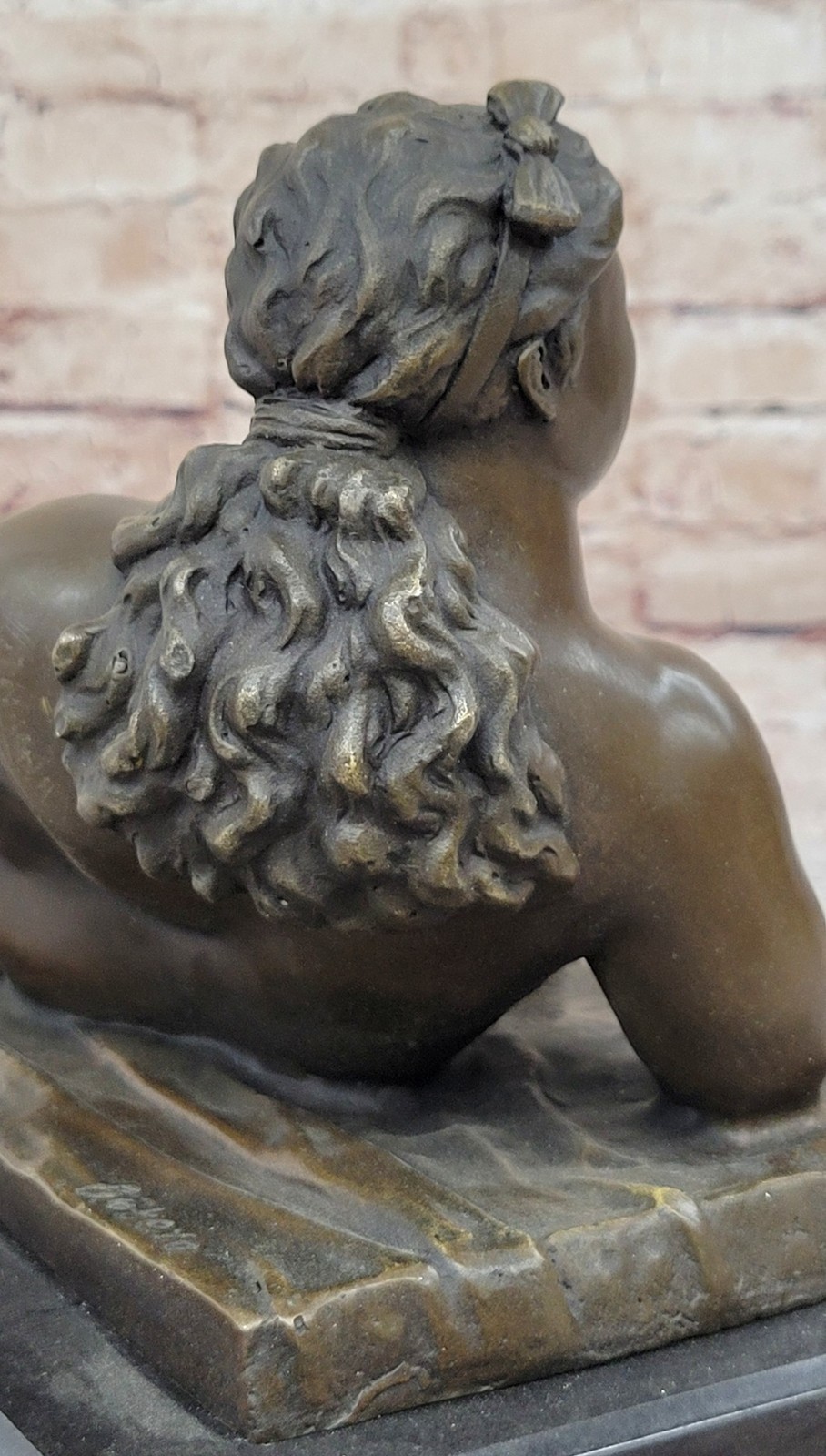 BOTERO DECORATIVE BRONZE SCULPTURE SLEEPING WOMAN HOT CAST FIGURINE FIGURE DECOR