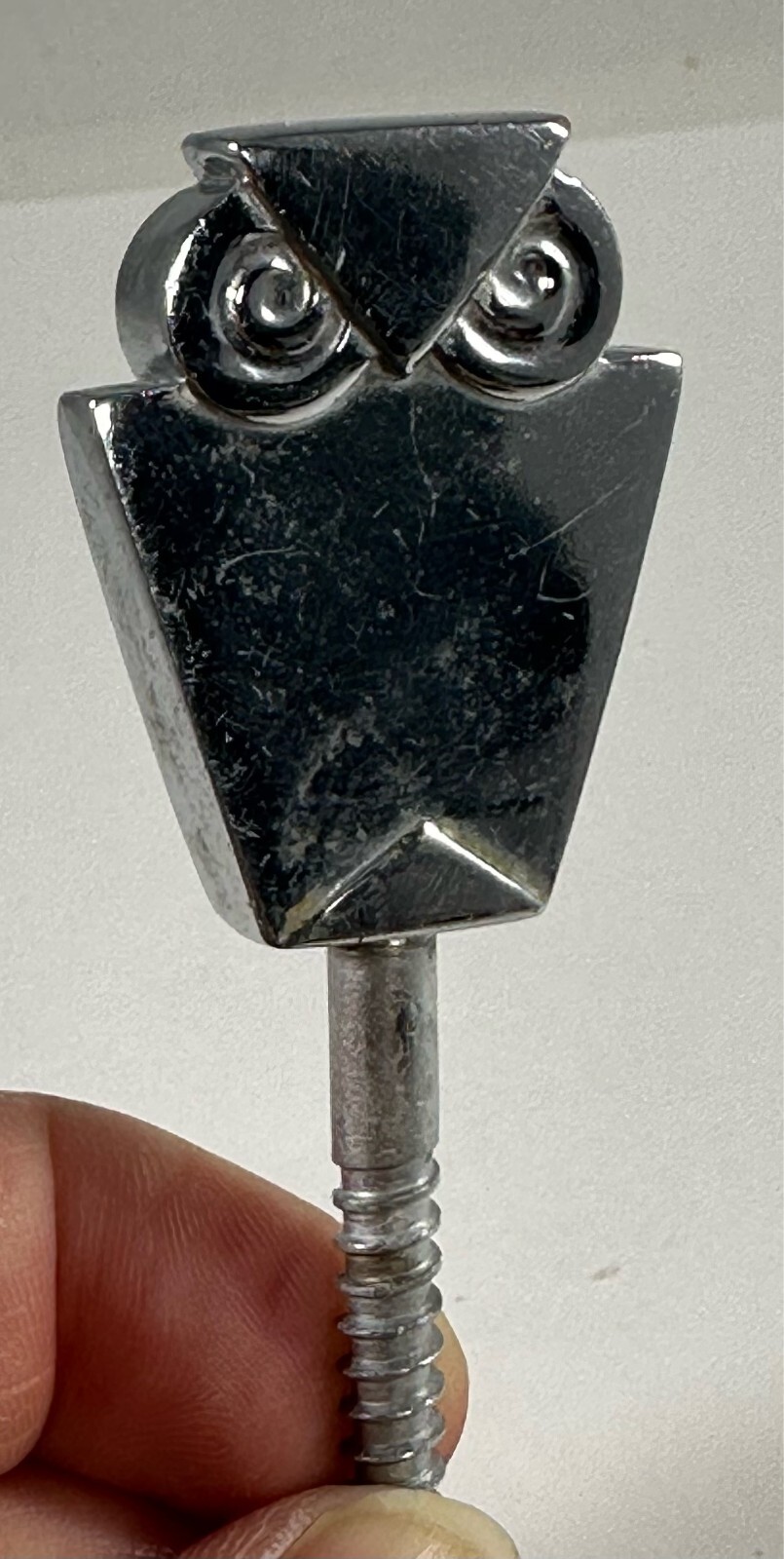 Dura Chrome Owl Missing Base Helen Dryden 1930s Art Deco