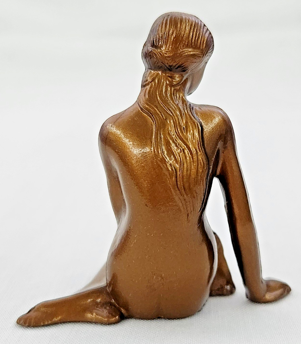2.25&Prime; Plastic Replica of Bronze Statue Mermaid on Rocks Kobenhavn Copenhagen