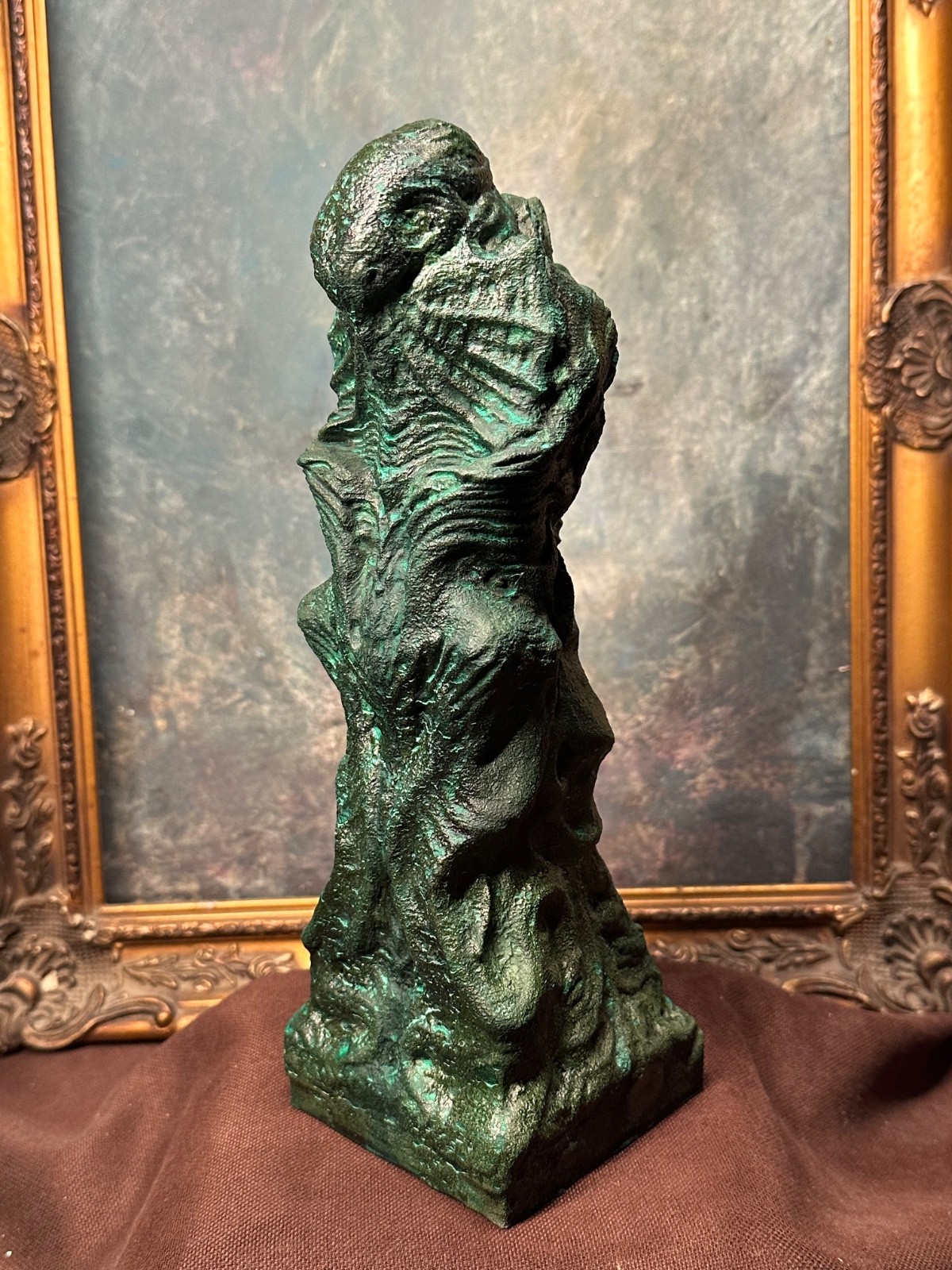 Dagon Elnva, Original Dagon Statue, Dark Fantasy Art, Lovecraft, elder god