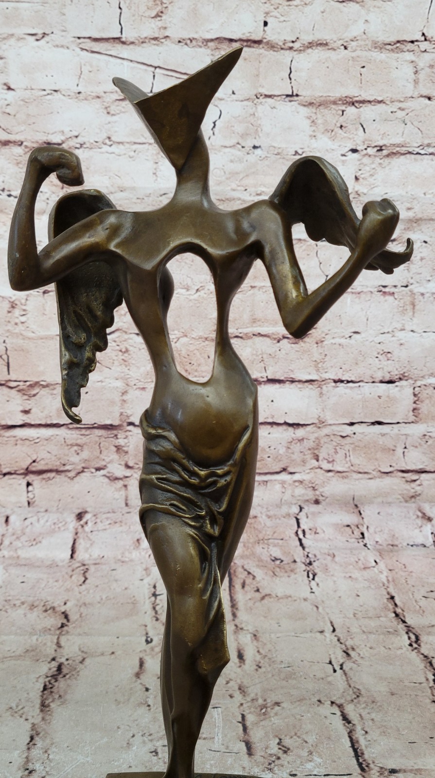 Salvador Dali | Surrealist angel, 1983 – bronze sculpture Hot Cast Figurine SALE