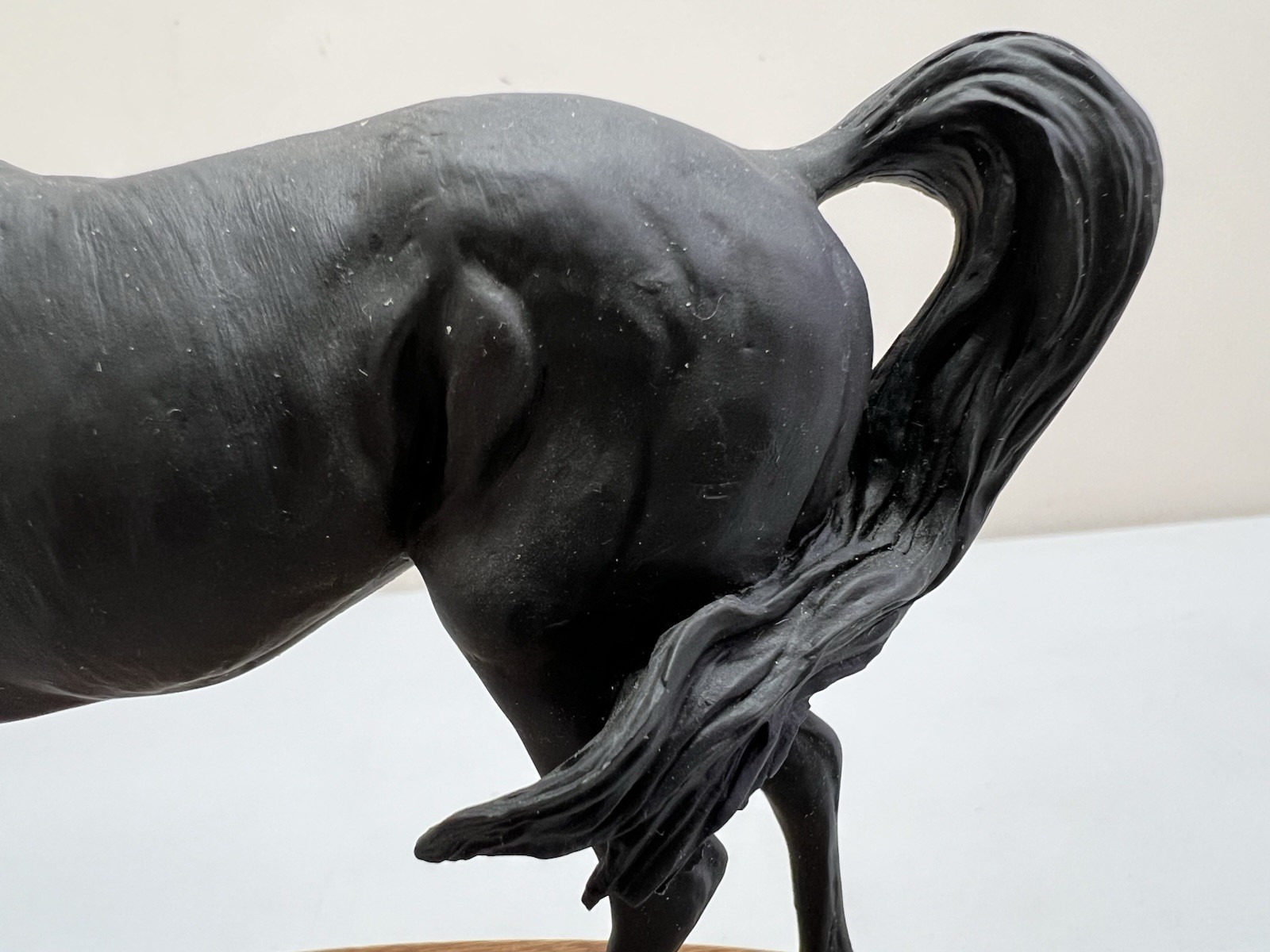 Fred Stone Hand Painted Black Stallion Figurine #297 of 2500