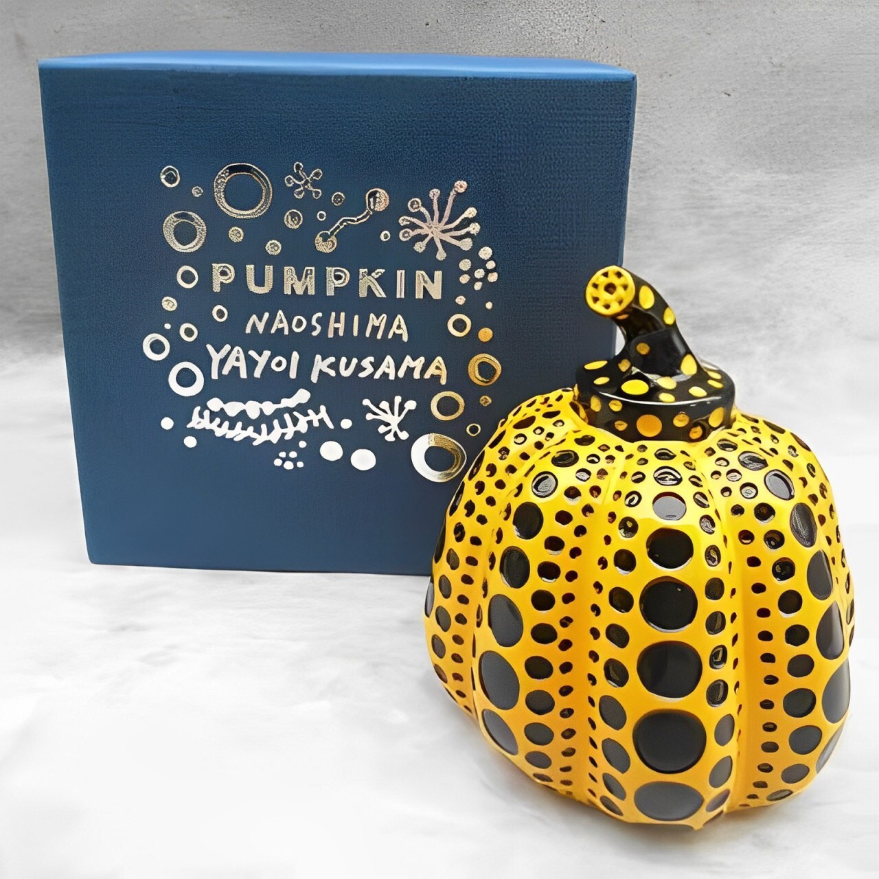 Yayoi Kusama Yellow Pumpkin Object Naoshima Limited Edition with Box Japan New