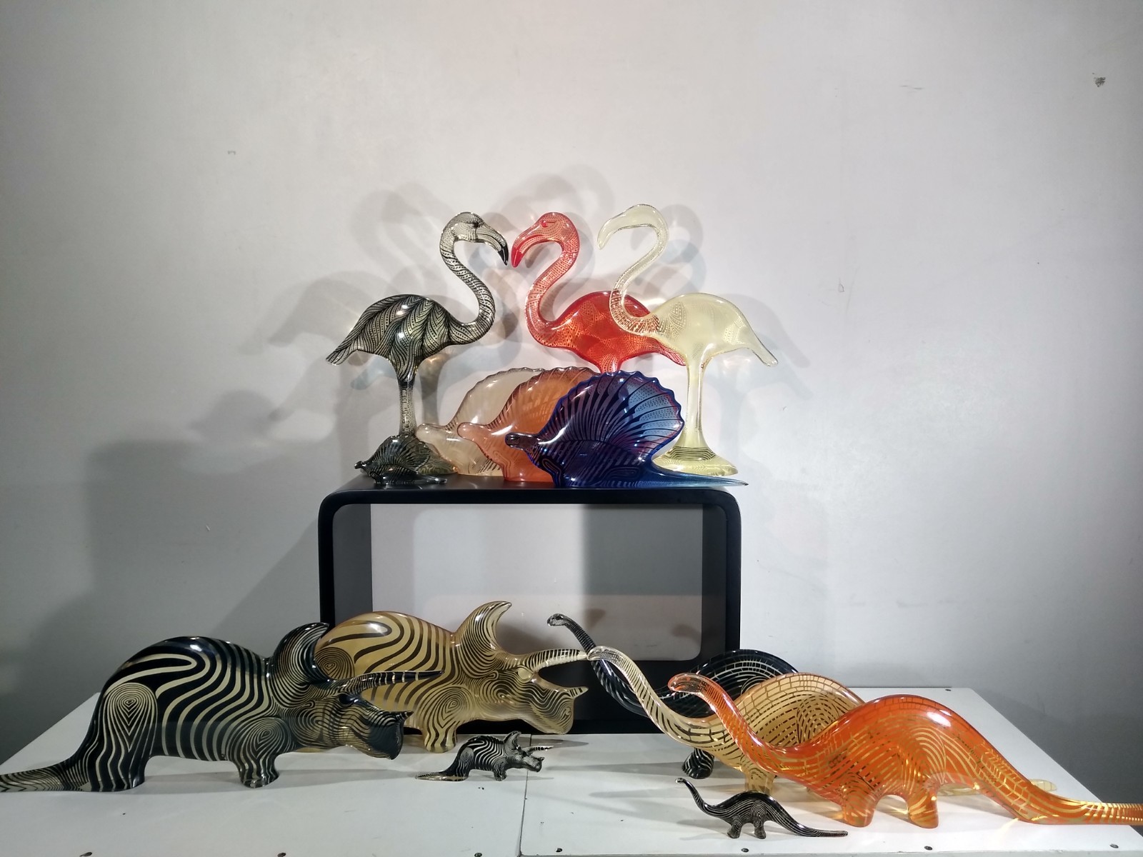 Abraham Palatnik Lucite Acrylic Op Art Bird Sculpture Vtg Modern Brazil MCM 8.5&Prime;