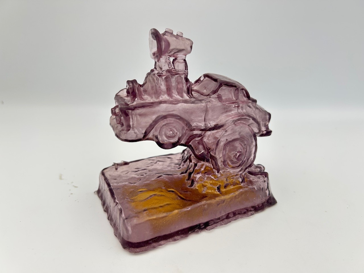 Muscle Car figurine #1 handpainted, color options, signed by artist