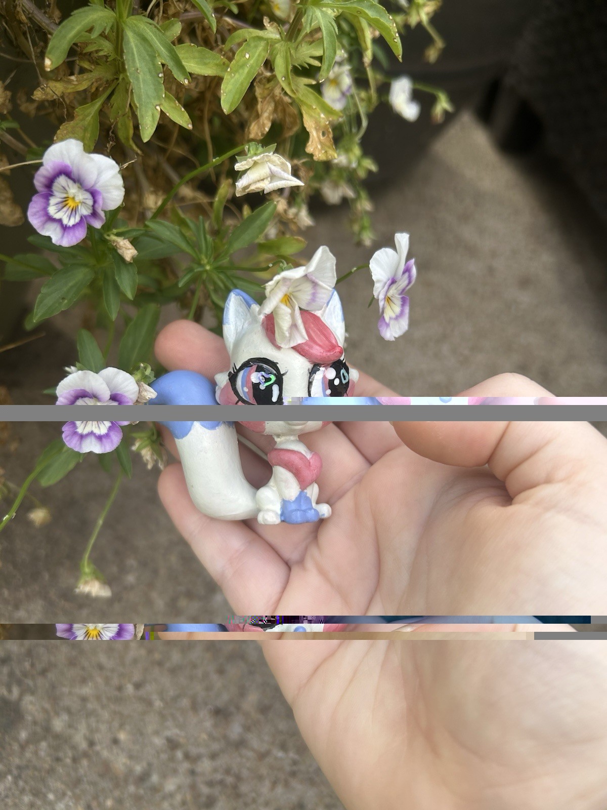 Fox Trans Pride Themed LPS Custom