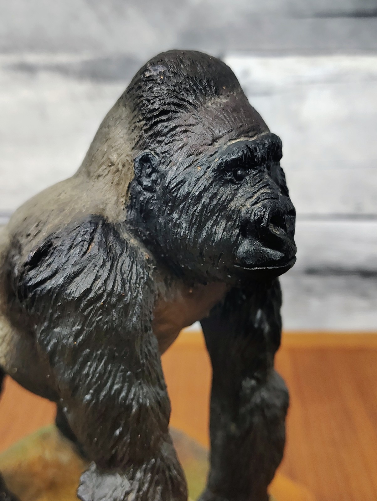 Vintage Francis W Eustis Signed Resin Gorilla Animal Sculpture Statue #13 of 200
