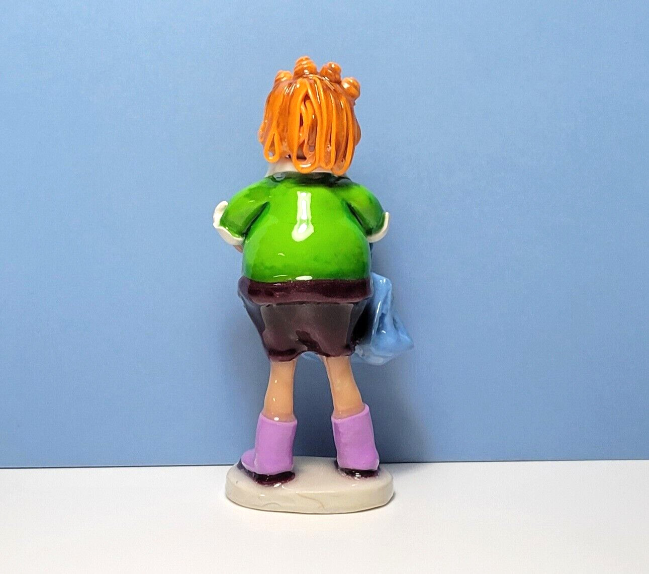 Original Hand-made Mini Sculpture **Manhattan Girl**Signed