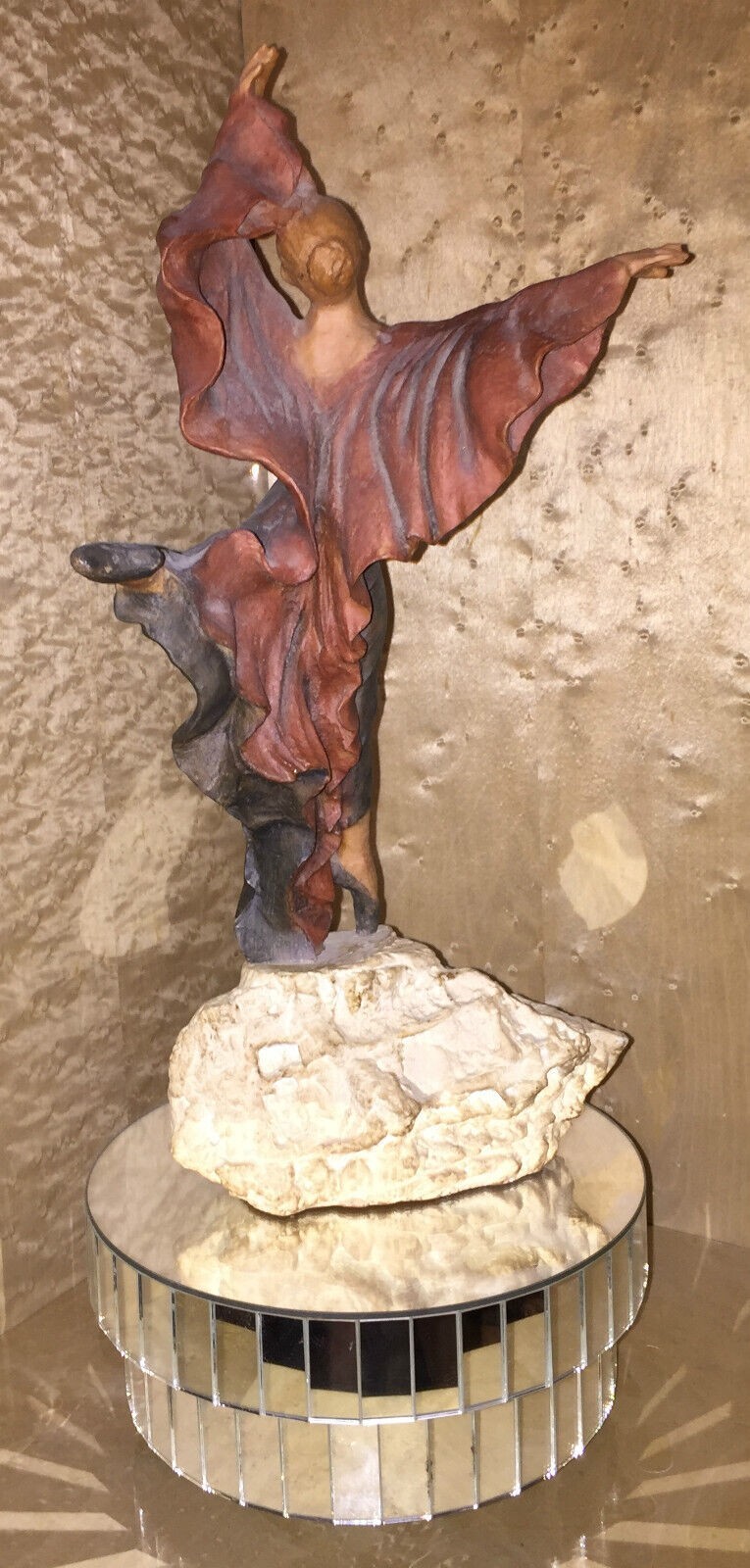 Vintage! 1983 JOSEP BOFILL Sculpture DANCING Ballerina Made in SPAIN Art RESIN
