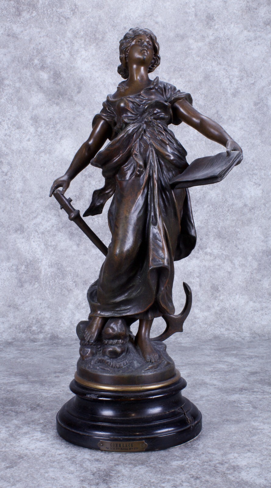 L&F Moreau Bronze Sculpture Commerce